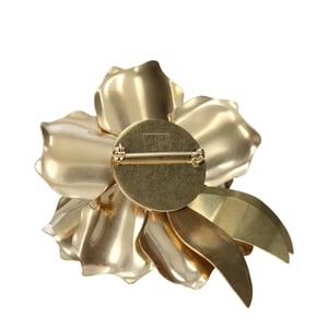 Miu Miu Gold Metallbrosche