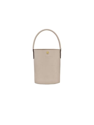 Longchamp Eimer Tasche Beige