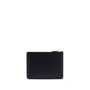 Comme Des Garçons Blaue Kalbleder Bos Taurus Geldbörse