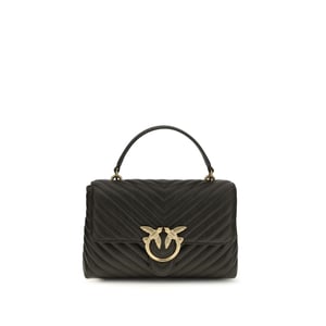 PINKO Bicolor Kalbleder Bos Taurus Handtasche