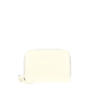 Jil Sander Beigefarbenes Lederportemonnaie