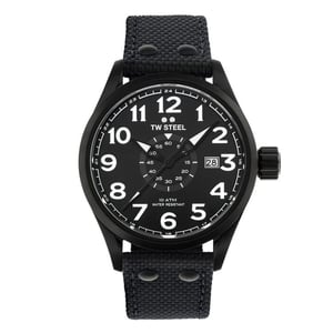 TW Steel Schwarze Stoff Sportuhr