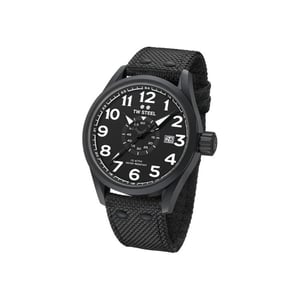 TW Steel Schwarze Stoff Sportuhr
