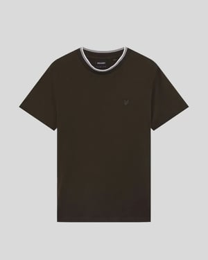 Superfeines Baumwoll-Tipps T-Shirt