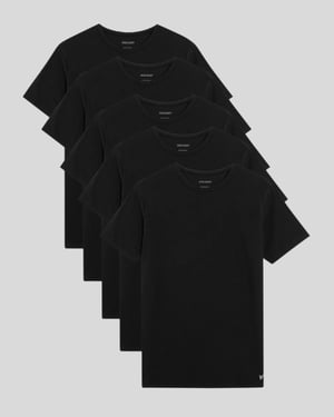 5er-Pack Lounge-T-Shirts