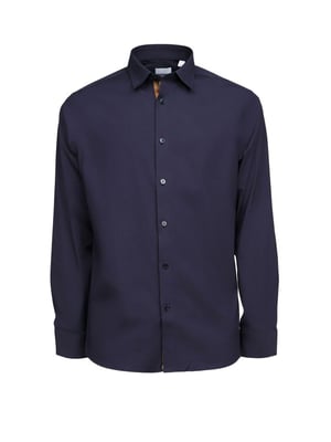 Burberry Hemden Marine Schwarz
