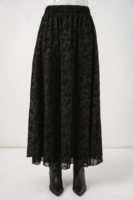 Blumenkleid Hohe Taille Maxi-Rock