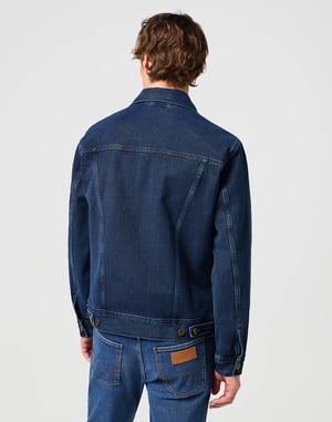 Wrangler - AUTHENTIC JACKET COALBLUE STONE