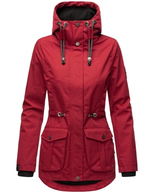 Marikoo Damen Übergangsjacke Babetaa Princess mit Kapuze