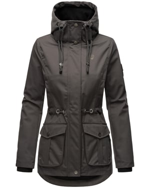 Marikoo Damen Übergangsjacke Babetaa Princess mit Kapuze