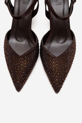 Vilka Verzierte Slingback Kitten-Heel-Pumps