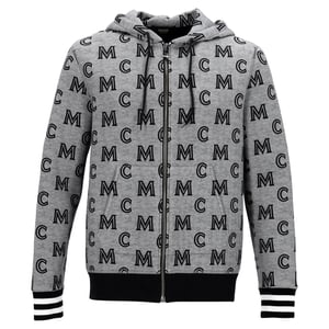 MCM Zip-Hoodie mit Allover-Print