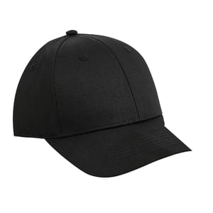Beechfield - "Urbanwear" Snapback Mütze 6 Segmente für Herren/Damen Unisex (Schwarz)