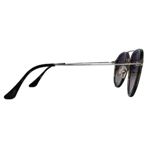 Ray-Ban RB4253 Doppelsteg-Aviator-Sonnenbrille aus braunem Acetat