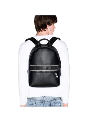 Armani Exchange Herren-Rucksack Signature Craft