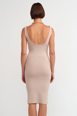 Ärmelloses Bodycon-Midikleid