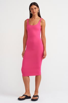 Ärmelloses Bodycon-Midikleid