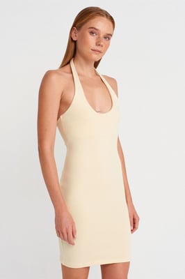 Rippstrick Bodycon Mini Kleid