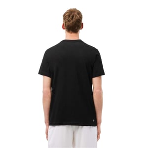 Lacoste - "Daniil Medvedev" T-Shirt für Herren (Schwarz)
