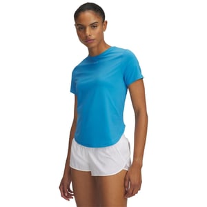 Under Armour - "Launch Elite" T-Shirt für Damen, kurzärmlig (Blau)