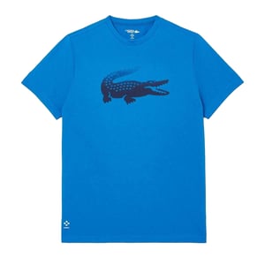 Lacoste - "Daniil Medvedev" T-Shirt für Herren (Blau)