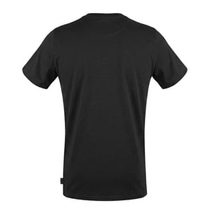 Aquascutum - T-Shirt für Herren, Rundhalsausschnitt (Schwarz)