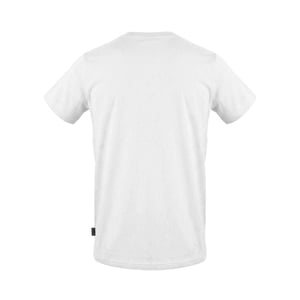 Aquascutum - T-Shirt für Herren, Gerippter Kragen (Weiß)