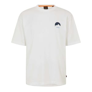 Boss - "HBO Move" T-Shirt für Herren, Regulär (Weiß)