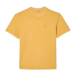 Lacoste - T-Shirt für Herren, Natürlich gefärbter Jersey (Orange)