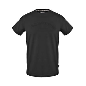 Aquascutum - T-Shirt für Herren, Jersey (Schwarz)