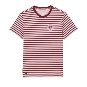 Lacoste - "Roland Garros Edition" T-Shirt für Herren/Damen Unisex, Tennis, Regulär (Pink)