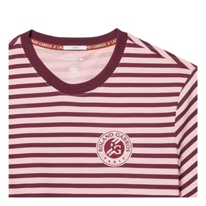 Lacoste - "Roland Garros Edition" T-Shirt für Herren/Damen Unisex, Tennis, Regulär (Pink)