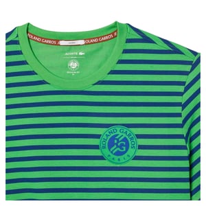 Lacoste - "Roland Garros Edition" T-Shirt für Herren/Damen Unisex (Blau)