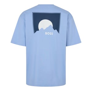 Boss - "HBO Move" T-Shirt für Herren, Regulär (Blau)