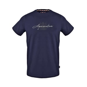 Aquascutum - T-Shirt für Herren (Marine)