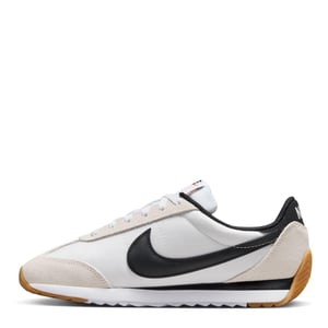 Nike - "Waffle Debut" Sneaker für Damen, Wildleder, Keilabsatz (Weiß/Schwarz)
