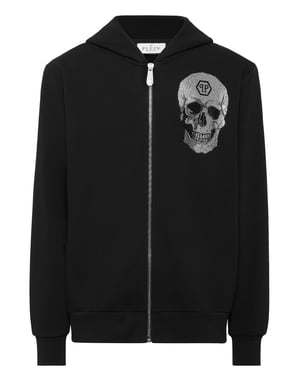Kapuzen-Sweatjacket Skull