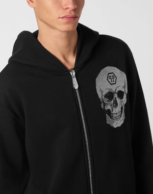 Kapuzen-Sweatjacket Skull