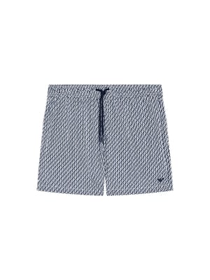 Emporio Armani Herren-Badeanzug mit gemischtem Muster (GA)