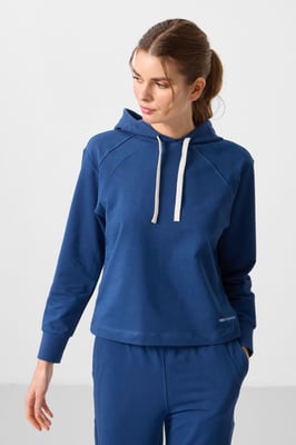 Übergröße Kapuzenpullover und Hosen-Set