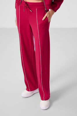 Oversized Zip-Kragen Trainingsanzug Set