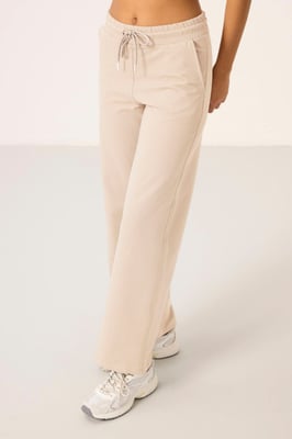 Damen Sweatshirt und weite Hose aus Baumwollmischung Set