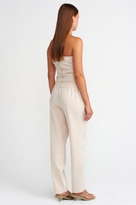 Damen Leinen-Mix Jogginghose