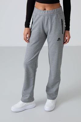 Damen gerade geschnittene Fleece-Sweatpants