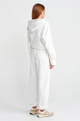 Damen Fleece-Jogginghose mit weitem Bein