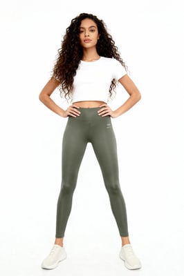 Hochtaillierte Slim-Fit Leggings