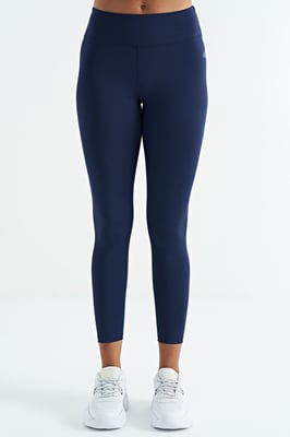 Hochtaillierte Scuba-Leggings