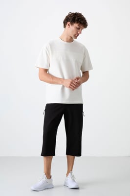Herren Capri-Radsportshorts