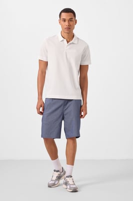 Herren Gewebte Chino-Shorts