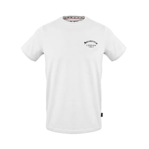Aquascutum - T-Shirt für Herren, Rundhalsausschnitt, Regulär (Weiß)